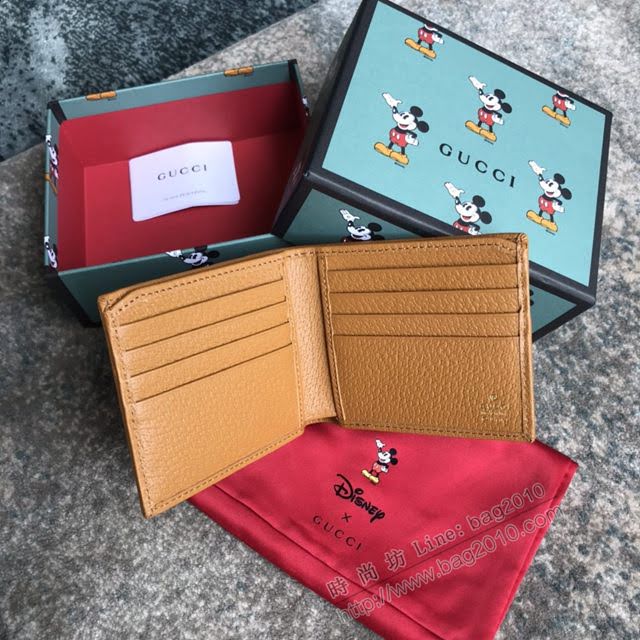Gucci錢包 古馳新款翻蓋錢包 花朵刺繡 Gucci女錢包 499313紅色全皮  gdj1086